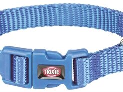 TRIXIE HALSBAND HOND PREMIUM ROYAL BLAUW