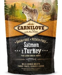 CARNILOVE SALMON / TURKEY ADULT LARGE BREED
