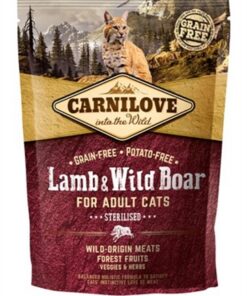 CARNILOVE LAMB / WILD BOAR STERILISED