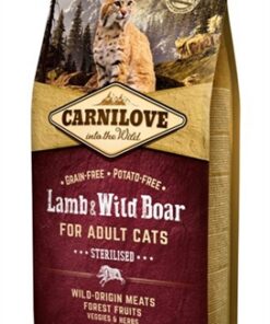 CARNILOVE LAMB / WILD BOAR STERILISED