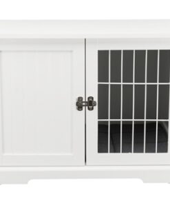 TRIXIE BENCHE HOME KENNEL HOND / KAT WIT