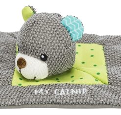 TRIXIE JUNIOR KNUFFELDOEK BEER MET KATTENKRUID / CATNIP