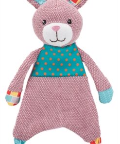 TRIXIE JUNIOR KONIJN STOF MET RITSELFOLIE