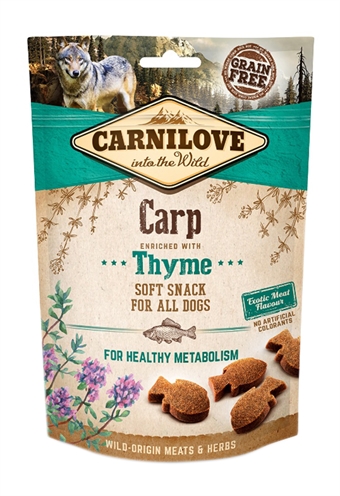 CARNILOVE SOFT SNACK KARPER / TIJM