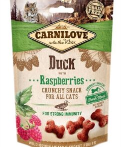 CARNILOVE CRUNCHY SNACK EEND / FRAMBOOS