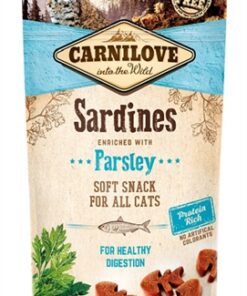 CARNILOVE SOFT SNACK SARDINES / PETERSELIE