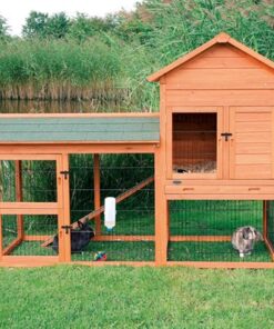 TRIXIE KONIJNENHOK NATURA MET REN BRUIN