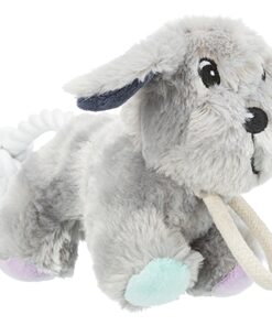 TRIXIE JUNIOR PLUCHE HOND MET TOUW