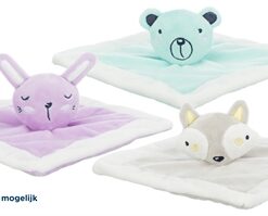 TRIXIE JUNIOR KNUFFELDOEKJE PLUCHE ASSORTI