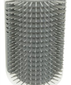 TRIXIE MASSAGEBORSTEL MUUR HOEK GRIJS
