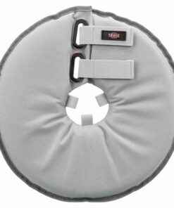 TRIXIE BESCHERMKRAAG SCHUIMRUBBER GRIJS