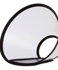 TRIXIE BESCHERMKRAAG MET KLITTENBAND KUNSTSTOF TRANSPARANT