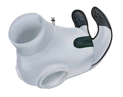 TRIXIE SHIRT VOOR NA OPERATIE GRIJS