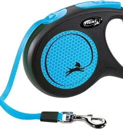 FLEXI ROLLIJN NEW CLASSIC NEON TAPE ZWART / BLAUW