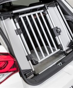 TRIXIE KOFFERBAK HEK ALUMINIUM / KUNSTSTOF GRIJS / ZWART