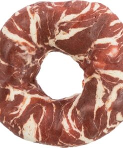 TRIXIE DENTA FUN MARBLED BEEF CHEWING RING