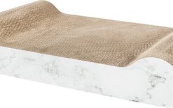 TRIXIE KRABMAT KARTON XXL MARMER PRINT LICHTGRIJS