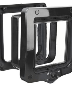 TRIXIE 4-WEG KATTENLUIK INCLUSIEF TUNNELSTUK ZWART