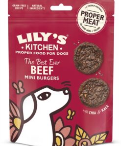LILY'S KITCHEN DOG THE BEST EVER BEEF MINI BURGERS