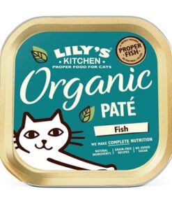 LILY'S KITCHEN CAT ORGANIC FISH PATE
