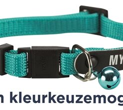 TRIXIE HALSBAND KAT MY HOME MET ADRESFLAP ASSORTI