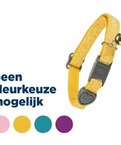 TRIXIE HALSBAND KAT GLITTER MET KUNSTSTOF SLUITING ASSORTI