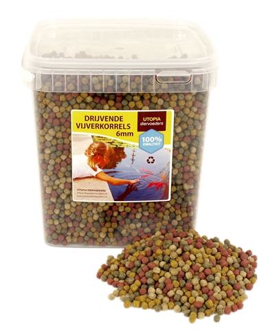 UTOPIA DIERTOTAAL VIJVERKORREL DRIJVEND