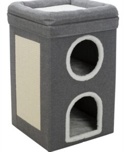 TRIXIE KRABPAAL CAT TOWER SAUL GRIJS