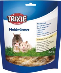TRIXIE MEELWORMEN GEDROOGD