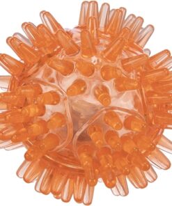 TRIXIE EGELBAL DRIJVEND TPR KNIPPERLICHT ORANJE