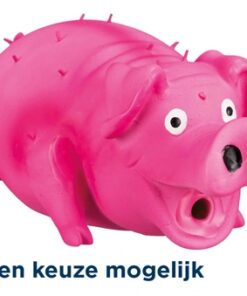 TRIXIE STEKELVARKEN MET DIERENSTEM LATEX ASSORTI