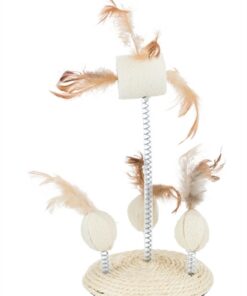 TRIXIE SPEELTJES OP SPIRAALVEREN LUFFA / SISAL