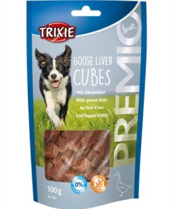 TRIXIE PREMIO GOOSE LIVER CUBES