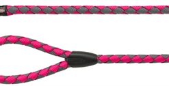 TRIXIE HONDENRIEM CAVO FUCHSIA / GRIJS