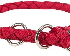 TRIXIE HALSBAND HOND CAVO HALFSLIP HALSBAND ROOD