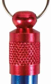 TRIXIE ADRESHANGER BLAUW / ROOD