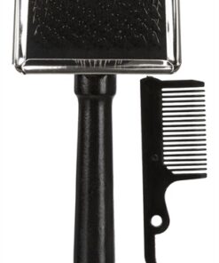 TRIXIE SLICKERBORSTEL HOUTEN GREEP / METALEN PINNEN ASSORTI