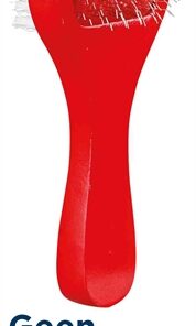 TRIXIE SLICKERBORSTEL HOUT / METALEN PINNEN ASSORTI