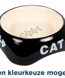 TRIXIE VOERBAK / WATERBAK CAT VISGRAAT KERAMIEK ASSORTI