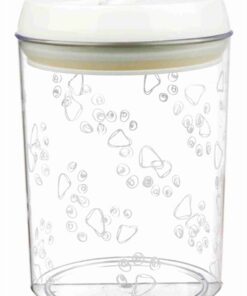 TRIXIE VOORRAADPOT KUNSTSTOF TRANSPARANT / WIT