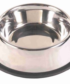 TRIXIE VOERBAK RVS / RUBBERRING