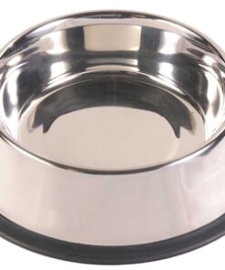TRIXIE VOERBAK RVS / RUBBERRING