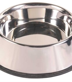 TRIXIE VOERBAK RVS / RUBBERRING