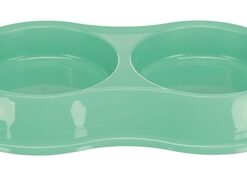 TRIXIE VOERBAK / WATERBAK DUBBEL KUNSTSTOF ASSORTI