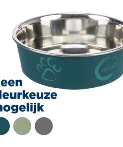 TRIXIE VOERBAK RVS / KUNSTSTOF ASSORTI