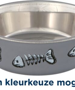 TRIXIE VOERBAK / WATERBAK VISGRAAT RVS / KUNSTSTOF / RUBBER ASSORTI