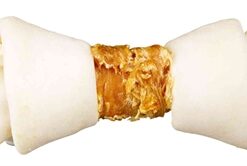 TRIXIE DENTA FUN KNOTTED CHICKEN CHEWING BONES