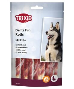 TRIXIE DENTA FUN DUCK CHEWING ROLLS