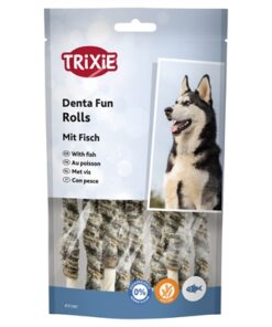 TRIXIE DENTA FUN FISH CHEWING ROLLS