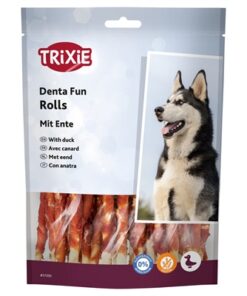TRIXIE DENTA FUN DUCK CHEWING ROLLS